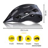 Dunlop Fietshelm - Mountainbike Helm - Verstelbaar 55-58cm - maximondo