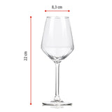 alpina Wijnglazen Witte Wijn - Set 38cl - maximondo