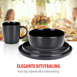 alpina Serviesset 4 Persoons - Aardewerk Servies 16-Delig - maximondo