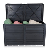 Lifetime Tuinkussenbox 420L - Zwart - maximondo