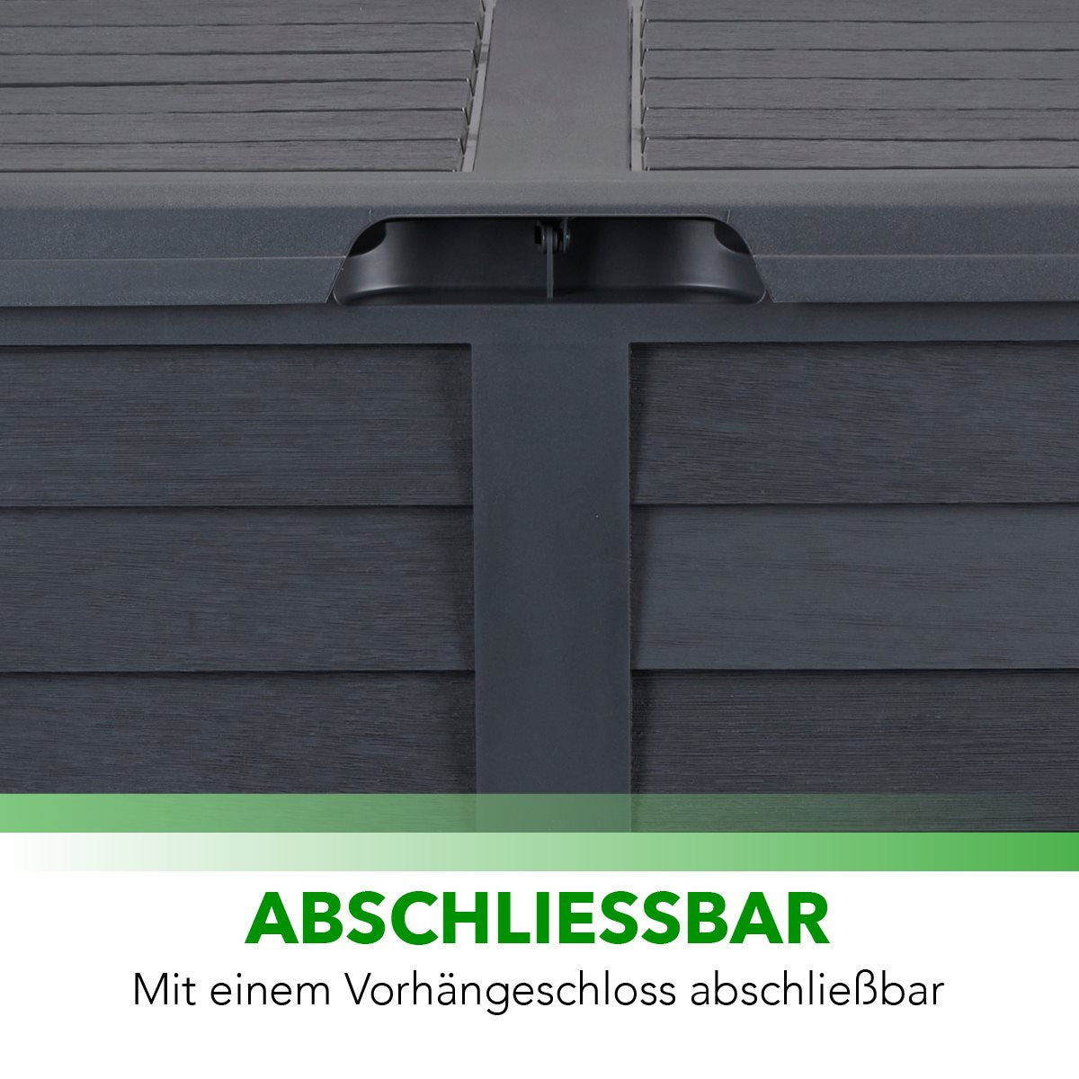Lifetime Tuinkussenbox 420L - Zwart - maximondo