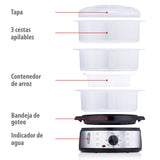 alpina Stoomkoker 9L Stomer 800W - maximondo