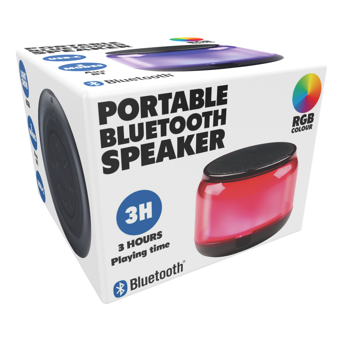 Bluetooth Speaker RGB - maximondo