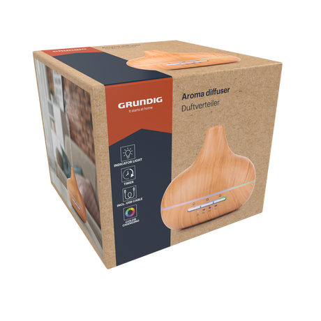 Grundig Aroma Diffuser Luchtbevochtiger 300ml- Geurverspreider - maximondo