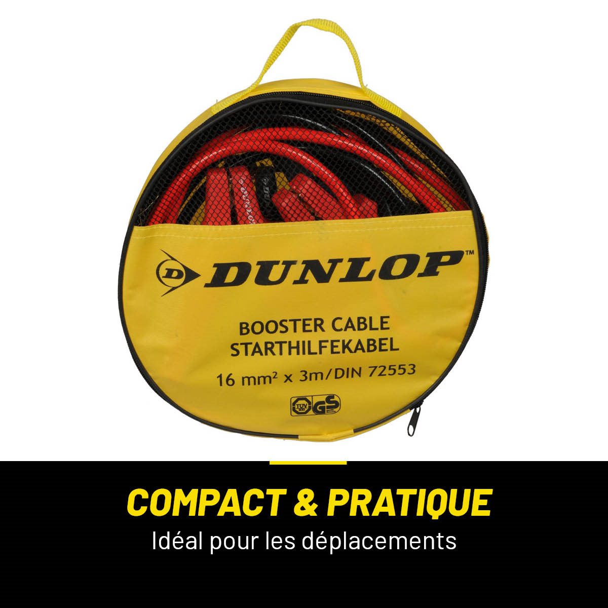 Dunlop Startkabels Auto - Jumpstarter met Draagtas - maximondo