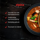 alpina Tajine Pan 2.5L, Inductie. - maximondo