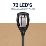Grundig Solar Tuinfakkel 72cm - maximondo