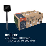 Grundig Solar Lichtslinger 6,9M - 50 LED Bollen - maximondo