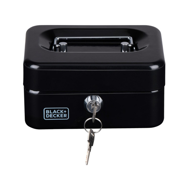 BLACK+DECKER Geldkistje, Zwart - maximondo