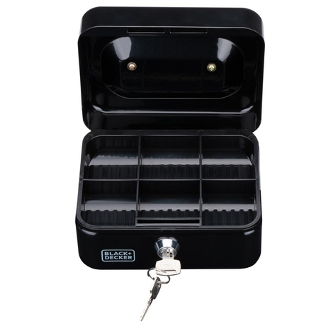 BLACK+DECKER Geldkistje, Zwart - maximondo