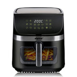alpina Dubbele Airfryer XXL - Heteluchtfriteuse 9L - maximondo
