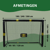 Umbro Voetbaldoel 240 x 160 x 85cm - maximondo