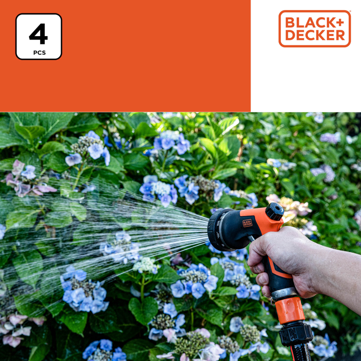 BLACK+DECKER Sproeikop Koppelingen - maximondo
