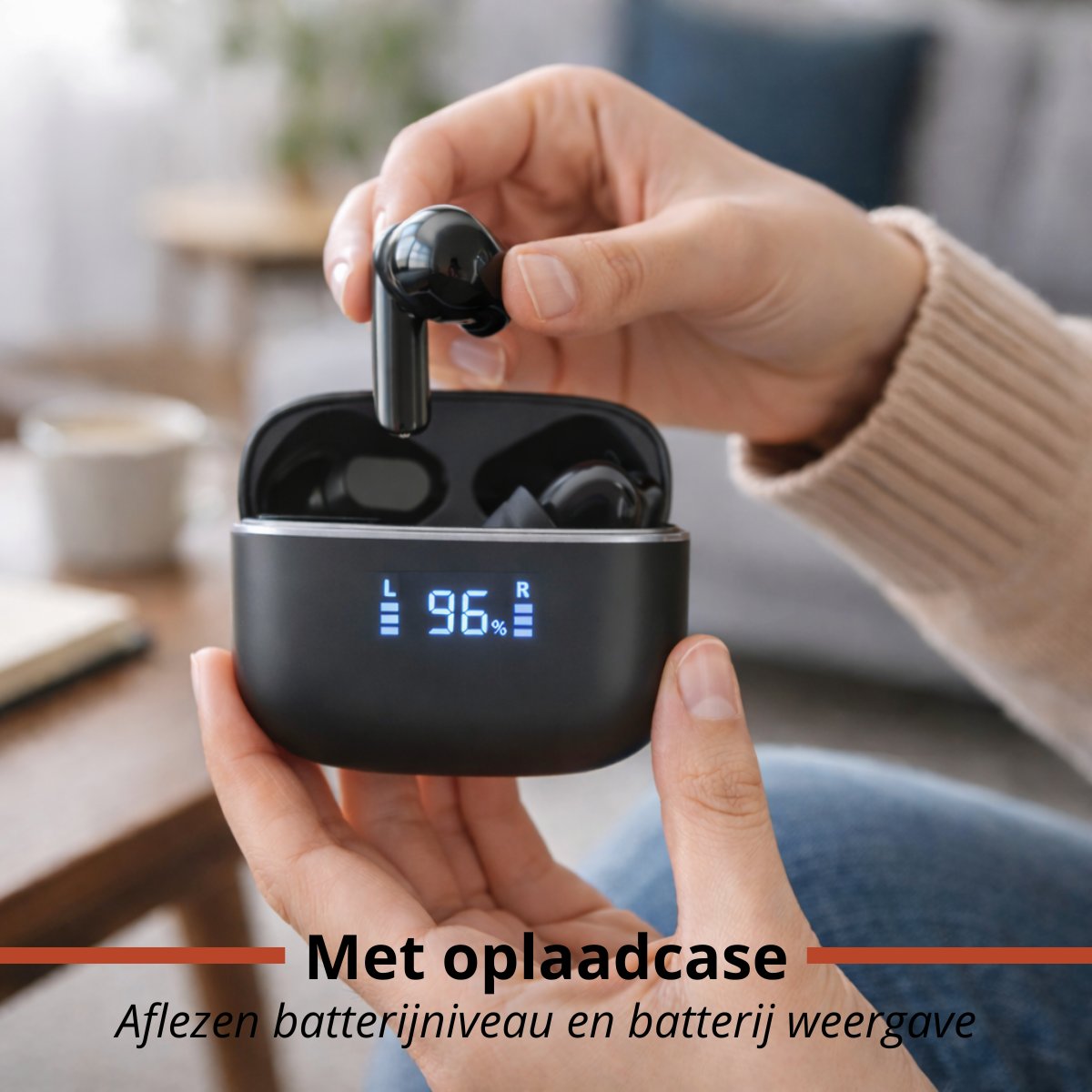 Grundig Draadloze Oordopjes 6,5 Uur - maximondo