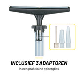 Dunlop Fietspomp voor Dunlop, Schrader en Frans Ventiel - maximondo