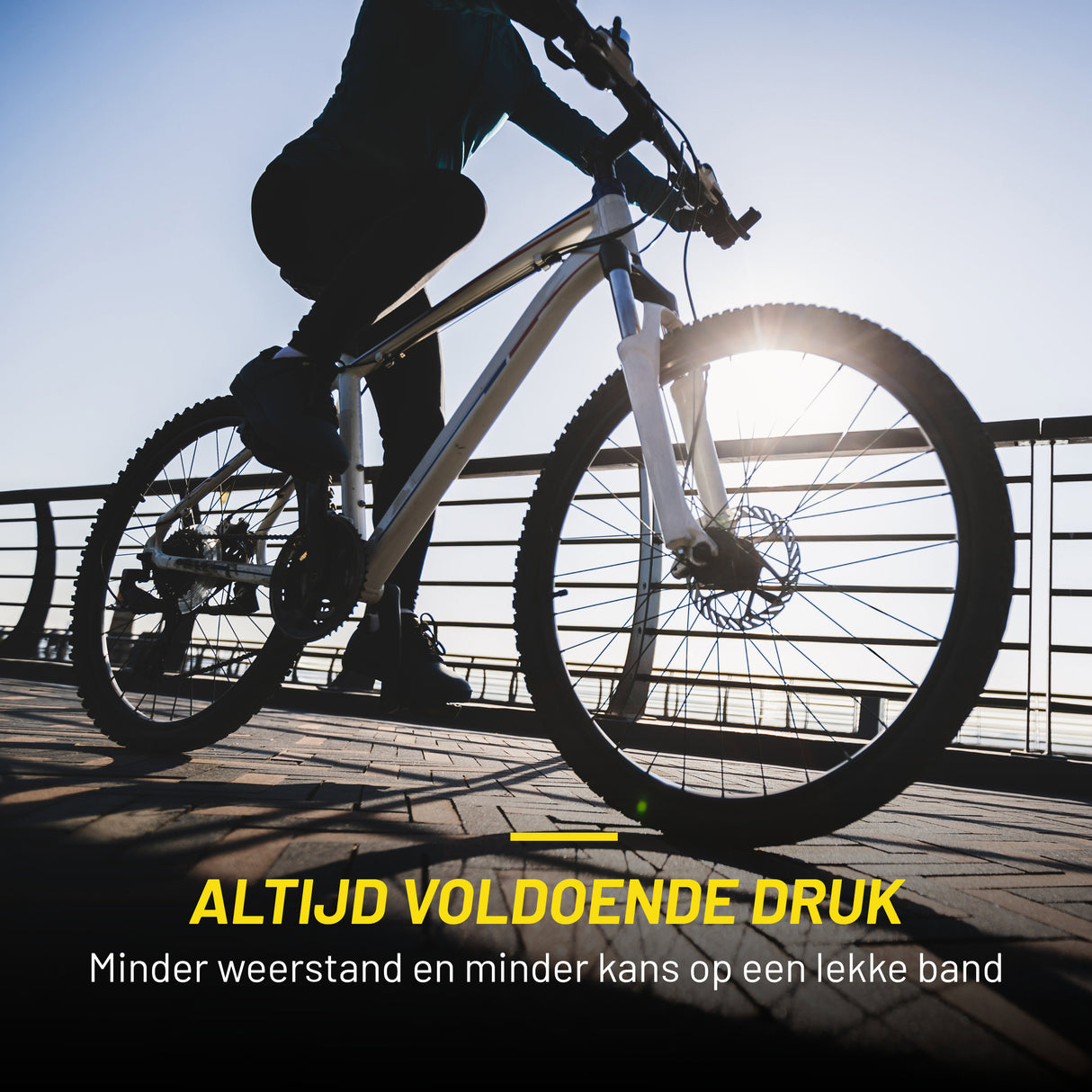 Dunlop Fietspomp - voor Dunlop, Schrader en Frans Ventiel - maximondo