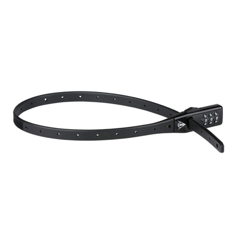 Dunlop Fietsslot 53 cm - Cijferslot Codesysteem - maximondo