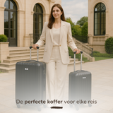 Slazenger Kofferset 2 Delig Zwart - maximondo