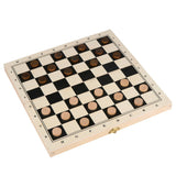 Eddy Toys Houten Schaak- En Dambord 2-in-1 - maximondo
