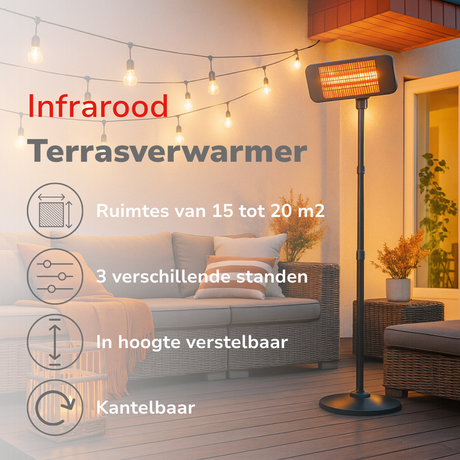 alpina Infrarood Heater 2000W - maximondo