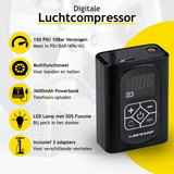 Dunlop Digitale Luchtcompressor 150PSI - maximondo