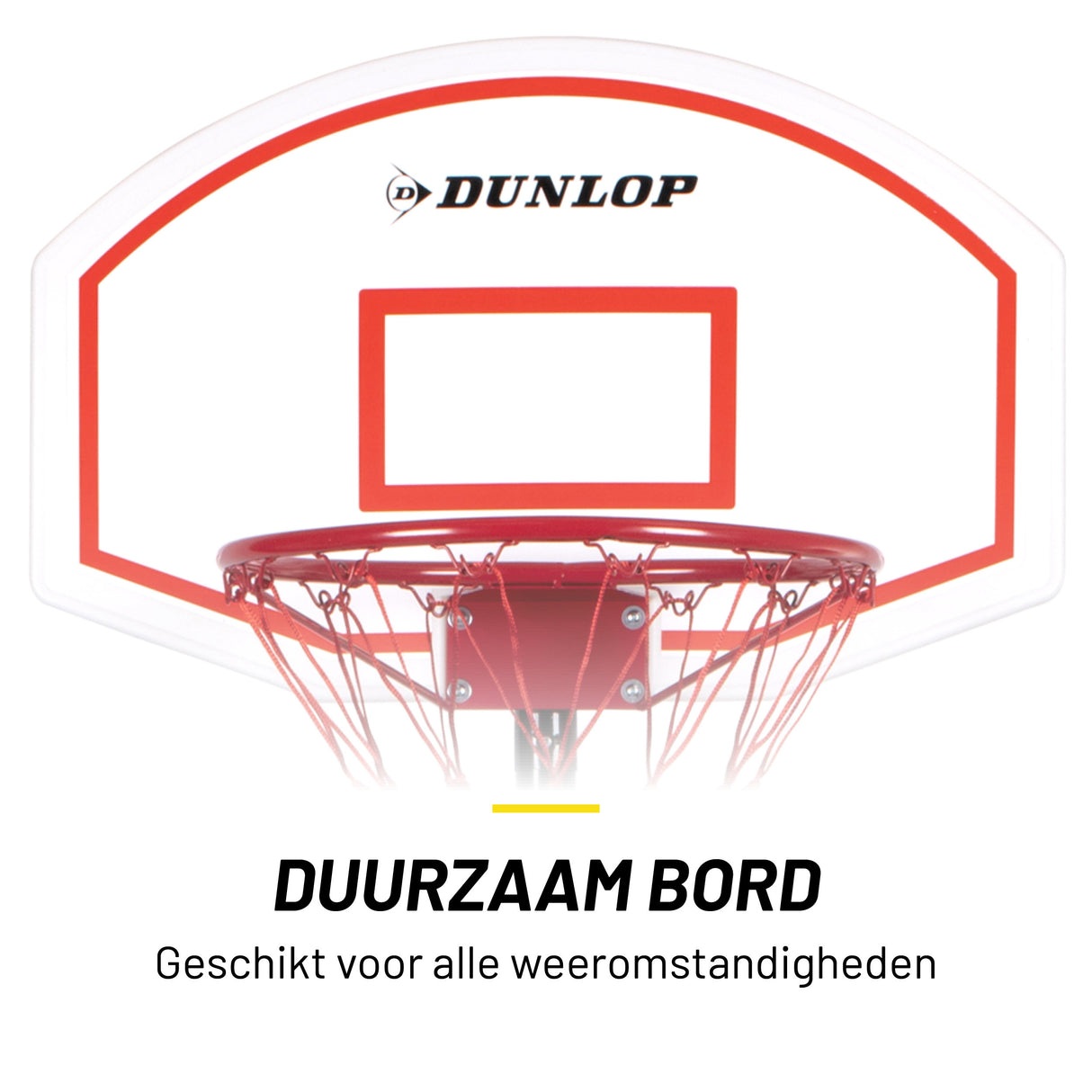 Dunlop Basketbal Verstelbare Basketbal Standaard 165-205 cm - maximondo