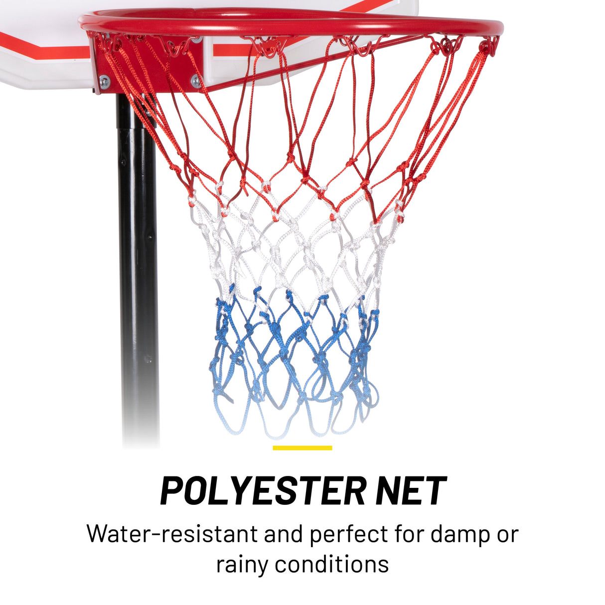 Dunlop Basketbal Verstelbare Basketbal Standaard 165-205 cm - maximondo