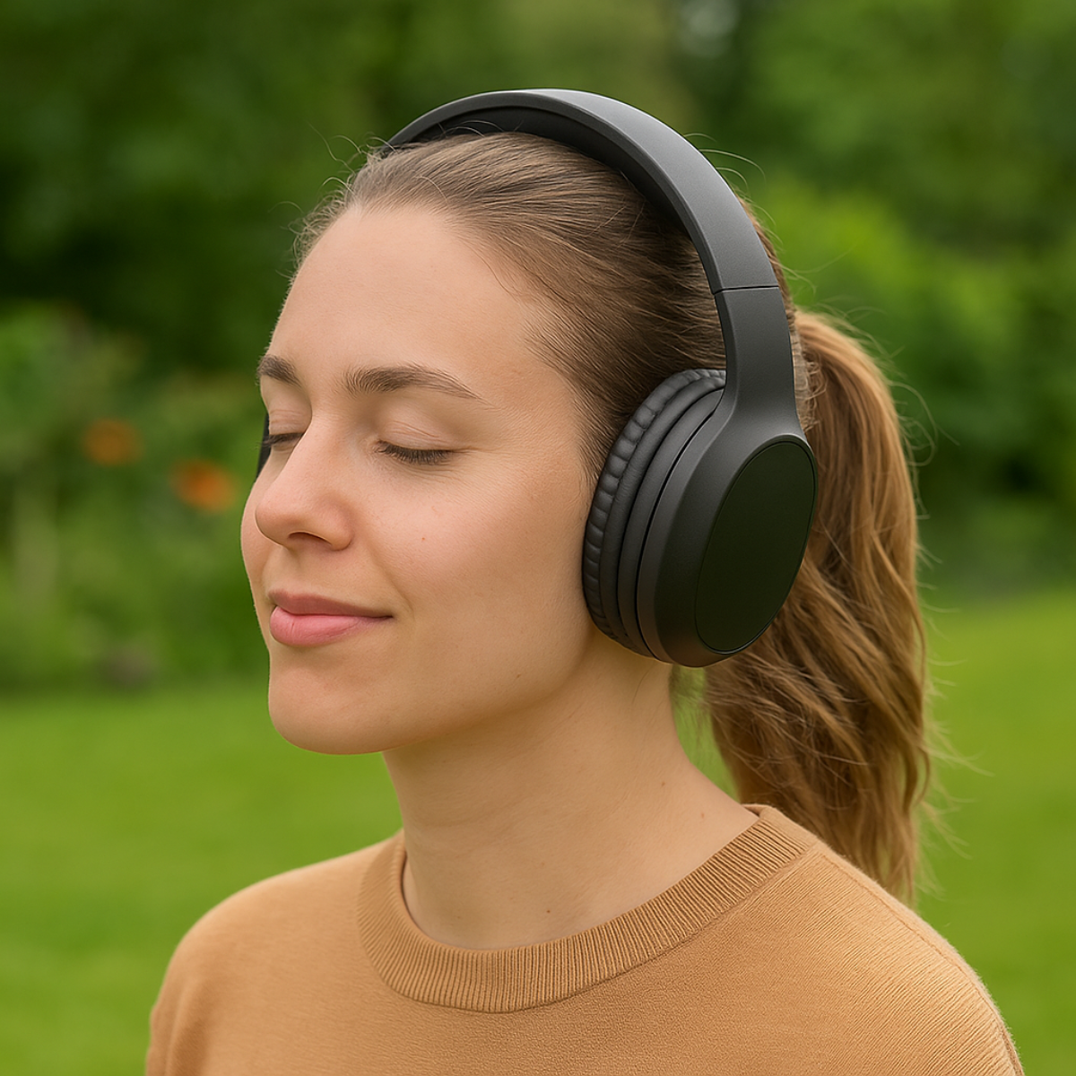 Grundig Bluetooth Koptelefoon BT Foldable - Draadloze Over-ear Koptelefoon - Zwart - maximondo