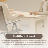 Lifetime Garden Tuinstoelen Santiago Set 2 Stuks - Tuinstoel - maximondo