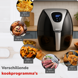 alpina Airfryer 2.4L - Heteluchtfriteuse voor 1-4 Personen - maximondo
