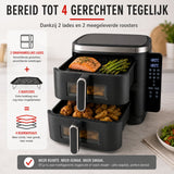 alpina Airfryer XXL - Heteluchtfriteuse 11L - 8 Personen - maximondo