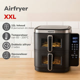 alpina Airfryer XXXL - Heteluchtfriteuse 11L - 8 Personen - maximondo