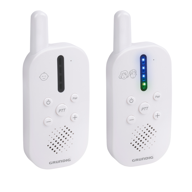 Grundig DECT Audio Babyfoon - Baby Monitor met 150M bereik - maximondo