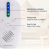 Grundig DECT Audio Babyfoon - Baby Monitor met 150M bereik - maximondo