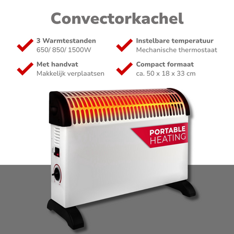 alpina Convectorkachel 1500W - maximondo