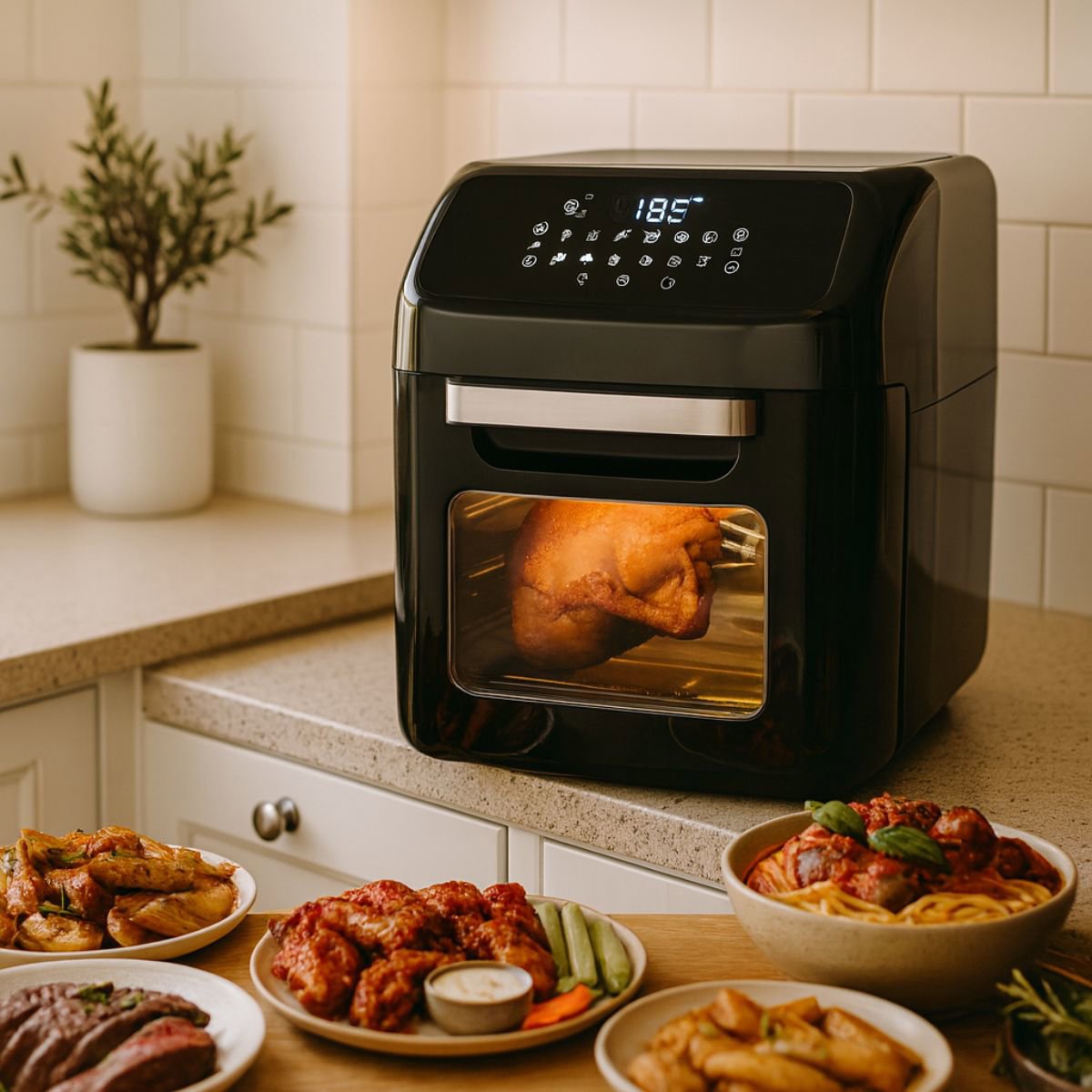 alpina Airfryer Oven XXXL - Heteluchtfriteuse 12L