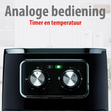 alpina Airfryer 4.5L - Heteluchtfriteuse voor 1-4 Personen - maximondo