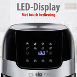 alpina Airfryer 3.5L - Heteluchtfriteuse voor 1-4 Personen - maximondo