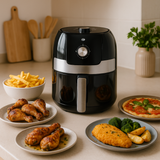 alpina Airfryer 3.5L - Heteluchtfriteuse voor 1-4 Personen - maximondo