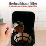 alpina Koffiezetapparaat Filterkoffie - Koffiemachine 1.5L - maximondo