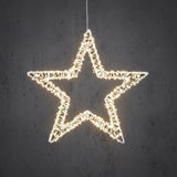 Luca Lighting Ster wit warm wit 800led IP44 en timer - d36cm - maximondo