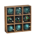 Mica Decorations kerstballen Set - 9 Stuks - Ø8 cm - maximondo