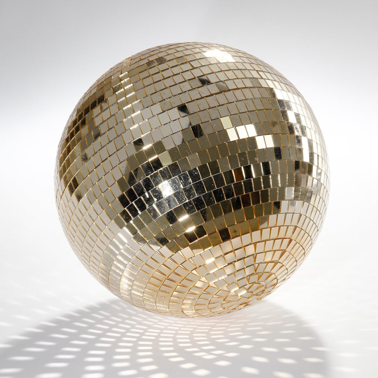 Mica Decorations Ornament spiegel bal champagne - d25cm - maximondo