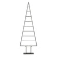 Mica Decorations Decoratie boom zwart - l50xb15xh152cm - maximondo