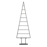 Mica Decorations Decoratie boom zwart - l50xb15xh152cm - maximondo