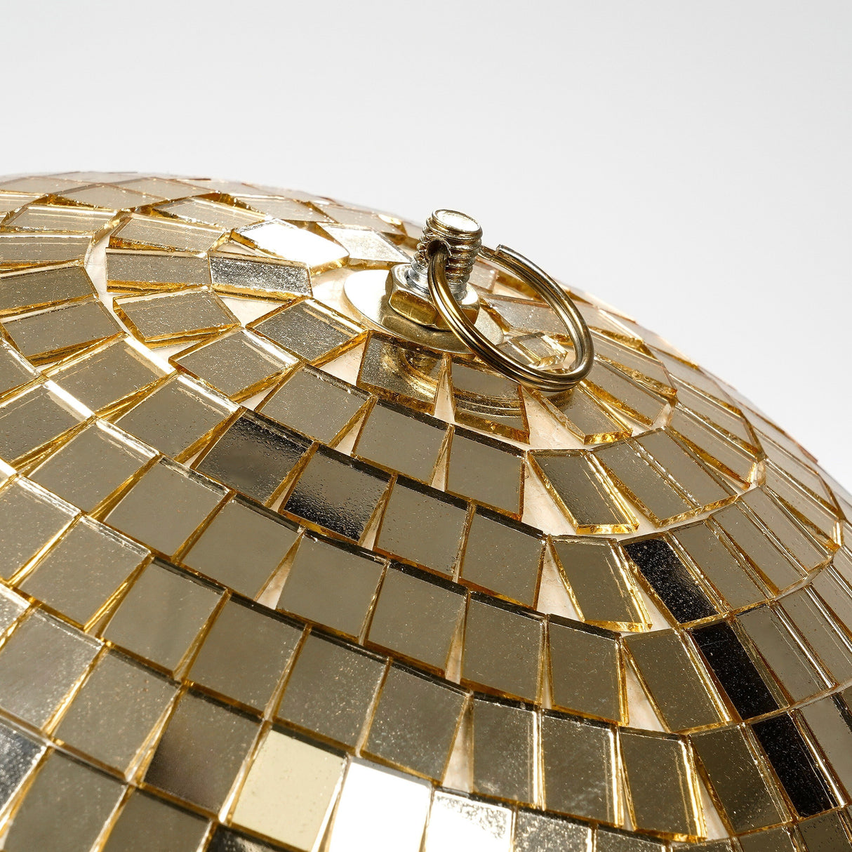 Mica Decorations Ornament spiegel bal champagne - d25cm - maximondo