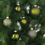 Mica Decorations Bal glas d.groen 26 stuks - d7cm - maximondo