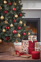 Mica Decorations Kerstboomrok - H26 x Ø58 cm - bruin - maximondo