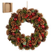 Mica Decorations Landon krans bruin - h9xd45cm - maximondo