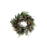 Mica Decorations Bodi kerstkrans bordeaux - H11 x Ø40cm - maximondo